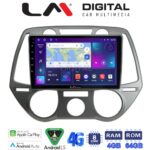 LM Digital - LM ZC8838 GPS Οθόνη OEM Multimedia Αυτοκινήτου για Hyundai i20 2008 > 2014 (CarPlay/AndroidAuto/BT/GPS/WIFI/GPRS)