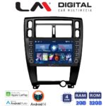 LM Digital - LM ZG4006B GPS Οθόνη OEM Multimedia Αυτοκινήτου για TUCSON 2004 > 2010 (CarPlay/AndroidAuto/BT/GPS/WIFI/GPRS)