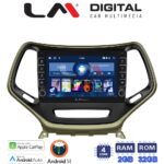 LM Digital - LM ZG4119 GPS Οθόνη OEM Multimedia Αυτοκινήτου για JEEP CHEROKEE 2014>  (CarPlay/AndroidAuto/BT/GPS/WIFI/GPRS)