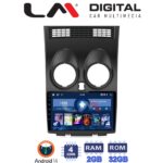 LM Digital - LM ZL4001 GPS Οθόνη OEM Multimedia Αυτοκινήτου για NISSAN QASHQAI 2007 > 2013 (BT/GPS/WIFI)