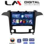 LM Digital - LM ZL4003 GPS Οθόνη OEM Multimedia Αυτοκινήτου για Ford S-Max 2006 > 2014 (BT/GPS/WIFI)
