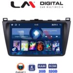LM Digital - LM ZL4012 GPS Οθόνη OEM Multimedia Αυτοκινήτου για Mazda 6 2008 > 2012 (BT/GPS/WIFI/GPRS)