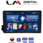 LM Digital - LM ZL4015 GPS Οθόνη OEM Multimedia Αυτοκινήτου για Ssangyong Actyon - Kyron 2006>2015 (BT/GPS/WIFI)