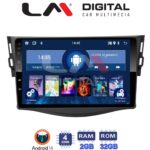 LM Digital - LM ZL4018 GPS Οθόνη OEM Multimedia Αυτοκινήτου για TOYOTA RAV4 2006 > 2012 (BT/GPS/WIFI)