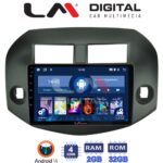 LM Digital - LM ZL4018B GPS Οθόνη OEM Multimedia Αυτοκινήτου για Toyota Rav4 2007 > 2012 (BT/GPS/WIFI/GPRS)