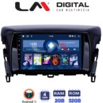 LM Digital - LM ZL4030 GPS Οθόνη OEM Multimedia Αυτοκινήτου για MITSUBISHI ECLIPSE CROSS 2018> (BT/GPS/WIFI)