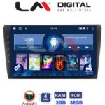 LM Digital - LM ZL4050 GPS Οθόνη OEM Multimedia Αυτοκινήτου για AUDI A4 (8E) 2001>2008 (BT/GPS/WIFI)