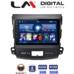 LM Digital - LM ZL4056 GPS Οθόνη OEM Multimedia Αυτοκινήτου για OUTLANDER, C CROSSER,4007 2006>2012 (BT/GPS/WIFI)