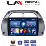 LM Digital - LM ZL4071 GPS Οθόνη OEM Multimedia Αυτοκινήτου για Toyota Rav 4 2001 > 2006 (BT/GPS/WIFI)