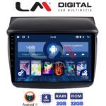 LM Digital - LM ZL4094 GPS Οθόνη OEM Multimedia Αυτοκινήτου για MITSUBISHI L200 2006 > 2014 (BT/GPS/WIFI)