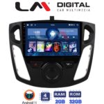 LM Digital - LM ZL4150 GPS Οθόνη OEM Multimedia Αυτοκινήτου για FORD FOCUS 2015>2018 (BT/GPS/WIFI)
