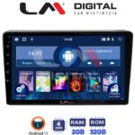 LM Digital - LM ZL4157 GPS Οθόνη OEM Multimedia Αυτοκινήτου για DACIA DUSTER 2013>2019  (BT/GPS/WIFI)