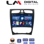 LM Digital - LM ZL4171 GPS Οθόνη OEM Multimedia Αυτοκινήτου για MERCEDES C (W203) - CLK (W208) (BT/GPS/WIFI/GPRS)