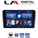 LM Digital - LM ZL4190 GPS Οθόνη OEM Multimedia Αυτοκινήτου για PEUGEOT 308 2013> (BT/GPS/WIFI)