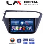 LM Digital - LM ZL4226 GPS Οθόνη OEM Multimedia Αυτοκινήτου για Hyundai i20 2019> (BT/GPS/WIFI)