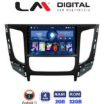 LM Digital - LM ZL4230 GPS Οθόνη OEM Multimedia Αυτοκινήτου για Mitsubishi L200 2014 >Μόνο για αυτοκίνητα με Κλιματισμό (BT/GPS/WIFI/GPRS)