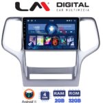 LM Digital - LM ZL4234 GPS Οθόνη OEM Multimedia Αυτοκινήτου για Jeep Gran Cherokee 2011 > 2013 (BT/GPS/WIFI)