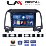 LM Digital - LM ZL4239 GPS Οθόνη OEM Multimedia Αυτοκινήτου για Hyundai SantaFe 2006 > 2013 (BT/GPS/WIFI)
