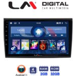 LM Digital - LM ZL4250 GPS Οθόνη OEM Multimedia Αυτοκινήτου για Fiat Bravo 2007> (BT/GPS/WIFI)