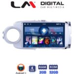 LM Digital - LM ZL4254 GPS Οθόνη OEM Multimedia Αυτοκινήτου για Toyota Yaris 2012 > 2015 Αν το αυτοκίνητο είναι υβριδικό, παρακαλώ ενημερώστε μας πριν την παραγγελία σας. (BT/GPS/WIFI/GPRS)
