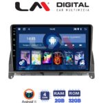 LM Digital - LM ZL4265 GPS Οθόνη OEM Multimedia Αυτοκινήτου για MERCEDES C CLASS (W204) 2007>2011 (BT/GPS/WIFI)