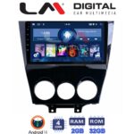 LM Digital - LM ZL4301 GPS Οθόνη OEM Multimedia Αυτοκινήτου για Mazda RX8 2001>2008 (BT/GPS/WIFI)