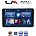 LM Digital - LM ZL4312 GPS Οθόνη OEM Multimedia Αυτοκινήτου για MITSUBISHI OUTLANDER 2001 > 2006 (BT/GPS/WIFI/GPRS)