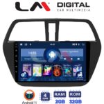 LM Digital - LM ZL4337 GPS Οθόνη OEM Multimedia Αυτοκινήτου για SUZUKI SX4 SCROSS 2014> (BT/GPS/WIFI)