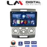 LM Digital - LM ZL4360 GPS Οθόνη OEM Multimedia Αυτοκινήτου για MAZDA BT 50  & FORD RANGER 2006>2011 (BT/GPS/WIFI)