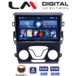 LM Digital - LM ZL4369 GPS Οθόνη OEM Multimedia Αυτοκινήτου για FORD MONDEO 2014> (BT/GPS/WIFI)