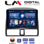 LM Digital - LM ZL4376CL GPS Οθόνη OEM Multimedia Αυτοκινήτου για HONDA CRV  1996-2006 (BT/GPS/WIFI)