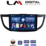 LM Digital - LM ZL4378 GPS Οθόνη OEM Multimedia Αυτοκινήτου για HONDA CRV 2013>2017 (BT/GPS/WIFI)