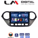 LM Digital - LM ZL4406 GPS Οθόνη OEM Multimedia Αυτοκινήτου για Hyundai i10 2014> (BT/GPS/WIFI)