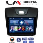LM Digital - LM ZL4435 GPS Οθόνη OEM Multimedia Αυτοκινήτου για ISUZU DMAX 2012> (BT/GPS/WIFI)