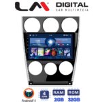 LM Digital - LM ZL4436 GPS Οθόνη OEM Multimedia Αυτοκινήτου για MAZDA 6 facelift 2005>2008  (BT/GPS/WIFI)
