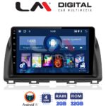 LM Digital - LM ZL4438 GPS Οθόνη OEM Multimedia Αυτοκινήτου για MAZDA CX5 2013>2017  (BT/GPS/WIFI)