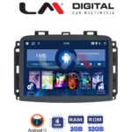 LM Digital - LM ZL4500 GPS Οθόνη OEM Multimedia Αυτοκινήτου για FIAT 500L 2012> (BT/GPS/WIFI)