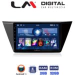 LM Digital - LM ZL4522 GPS Οθόνη OEM Multimedia Αυτοκινήτου για VW TOURAN 2016> (BT/GPS/WIFI)