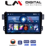 LM Digital - LM ZL4540 GPS Οθόνη OEM Multimedia Αυτοκινήτου για OPEL AGILA - SUZUKI ALTO 2008> (BT/GPS/WIFI)