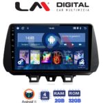LM Digital - LM ZL4555 GPS Οθόνη OEM Multimedia Αυτοκινήτου για Hyundai Tucson 2019 > 2020 (BT/GPS/WIFI/GPRS)