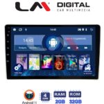 LM Digital - LM ZL4566 GPS Οθόνη OEM Multimedia Αυτοκινήτου για Toyota ProAce 2013 > 2016Citroen C2 2003 > 2009Citroen C3 2001 > 2010Citroen Jumpy 2007 > 2016Citroen Berlingo 2008 > 2019Peugeot 307 2001 > 2008Peugeot Expert 2008 &g