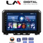 LM Digital - LM ZL4570 GPS Οθόνη OEM Multimedia Αυτοκινήτου για SUZUKI JIMNY 2018> (BT/GPS/WIFI)