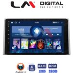 LM Digital - LM ZL4572 GPS Οθόνη OEM Multimedia Αυτοκινήτου για TOYOTA RAV 4  2019 >  (BT/GPS/WIFI)