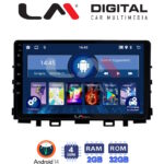 LM Digital - LM ZL4625 GPS Οθόνη OEM Multimedia Αυτοκινήτου για KIA RIO & STONIC 2017> (BT/GPS/WIFI)