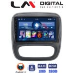 LM Digital - LM ZL4706 GPS Οθόνη OEM Multimedia Αυτοκινήτου για Opel Vivaro 2014 > 2020Renault Traffic 2014 > 2020Nissan NV300 2014 > 2020Fiat Talento 2014 > 2020Δείτε τί φίσα έχει το αυτοκίνητο πριν την αγορά της οθόνης. (BT/GPS/WIFI/GPRS
