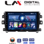 LM Digital - LM ZL4716 GPS Οθόνη OEM Multimedia Αυτοκινήτου για Nissan Navara D23 2016>   (BT/GPS/WIFI)