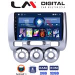 LM Digital - LM ZL4730 GPS Οθόνη OEM Multimedia Αυτοκινήτου για HONDA JAZZ 2002>2009 (BT/GPS/WIFI)