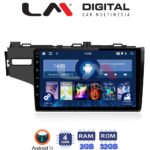 LM Digital - LM ZL4760 GPS Οθόνη OEM Multimedia Αυτοκινήτου για HONDA JAZZ 2013> (BT/GPS/WIFI)