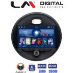 LM Digital - LM ZL4845 GPS Οθόνη OEM Multimedia Αυτοκινήτου για Mini Cooper & Clubman 2015> (BT/GPS/WIFI)