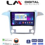 LM Digital - LM ZN4003 GPS Οθόνη OEM Multimedia Αυτοκινήτου για Ford S-Max 2006 > 2014 (CarPlay/AndroidAuto/BT/GPS/WIFI/GPRS)